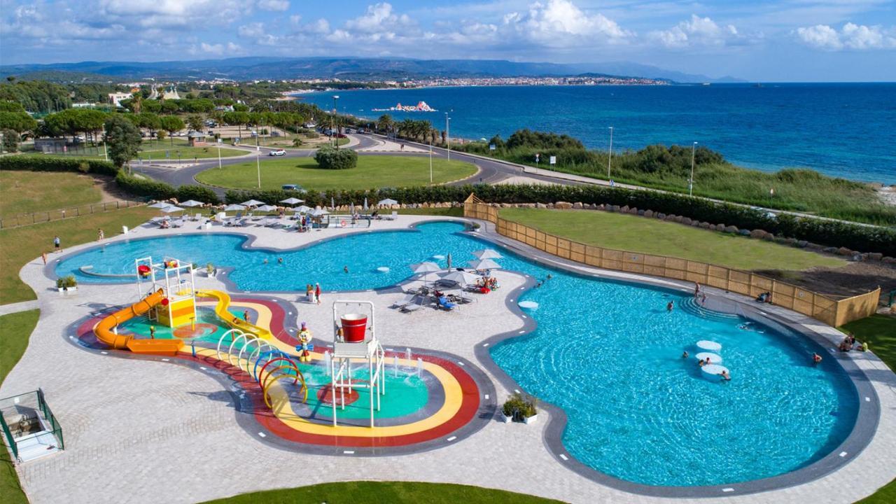 Glamping at Sardinia Hotel Alghero Bagian luar foto